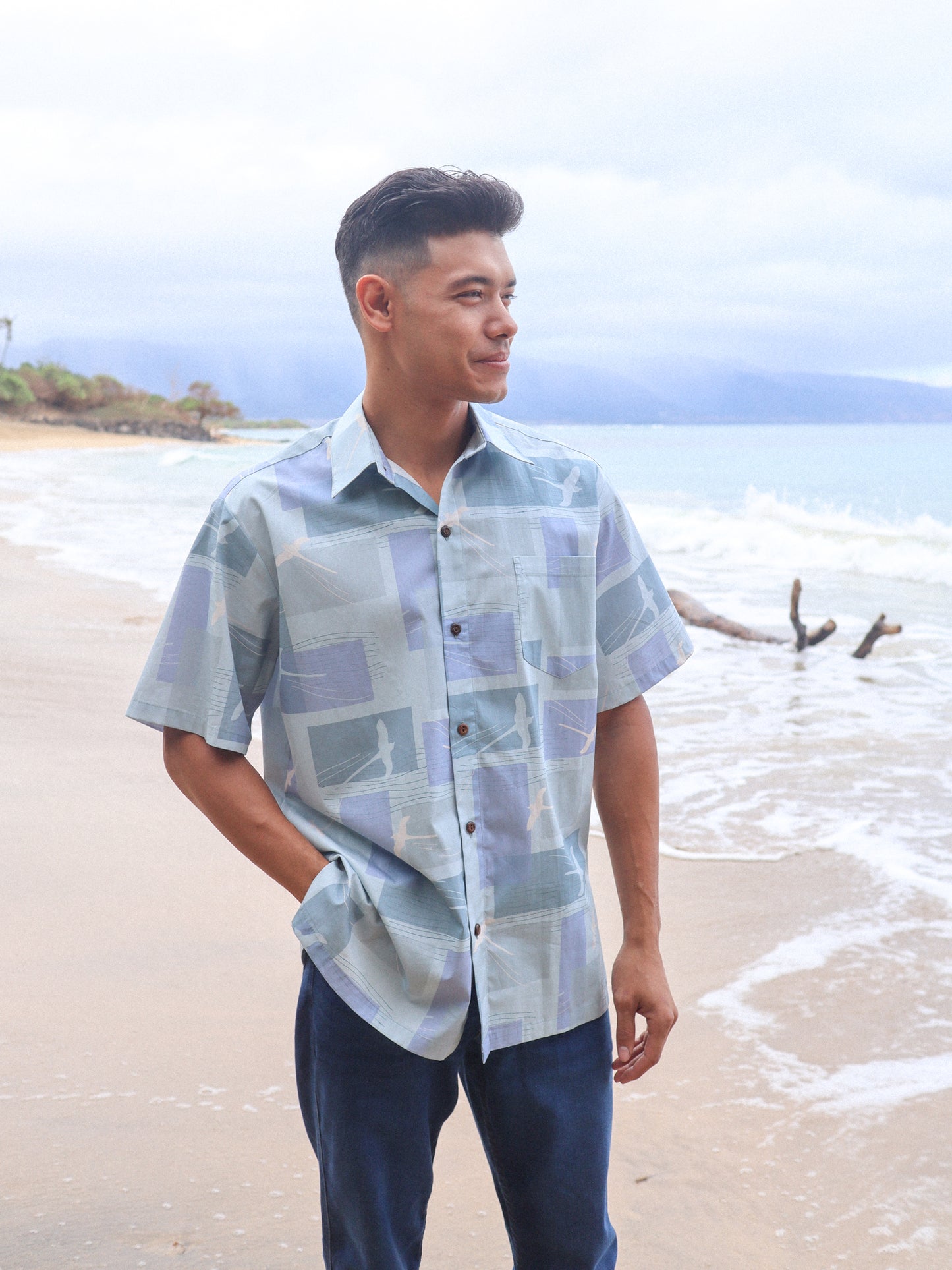 Aloha Shirt Koaʻe Kea