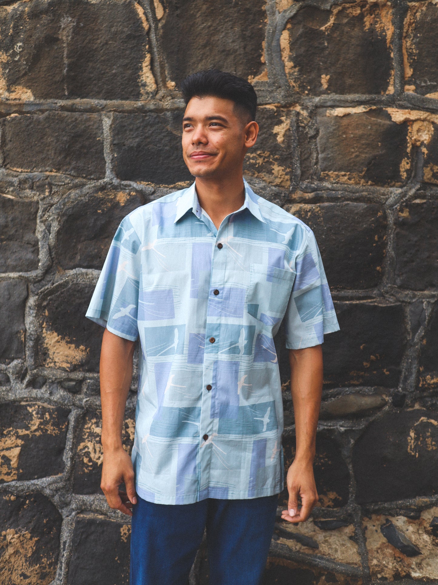 Aloha Shirt Koaʻe Kea