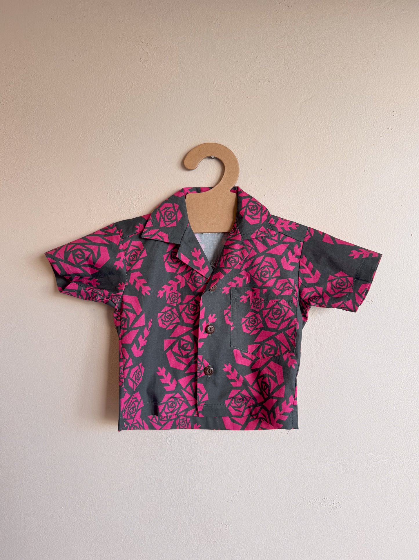 Keiki Aloha Shirt Lei Lokelani