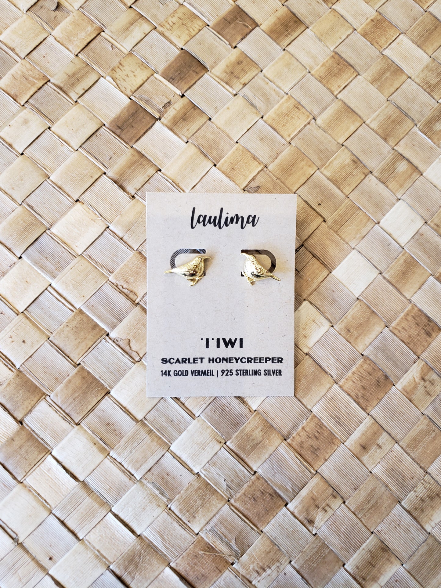 ʻIʻiwi Earrings