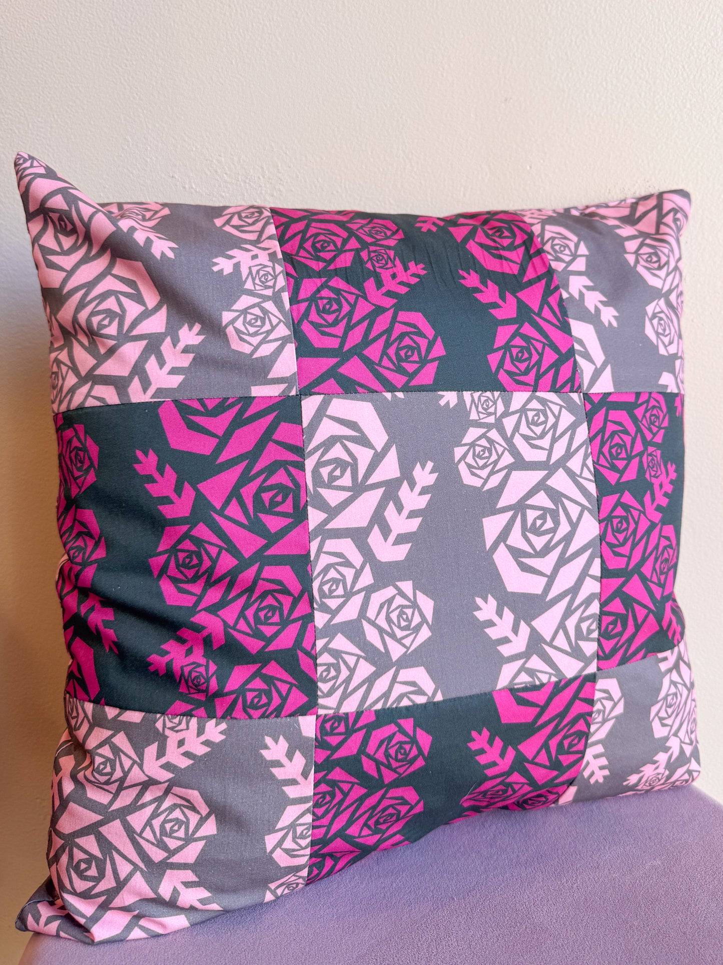 Patchwork Pillow Cover