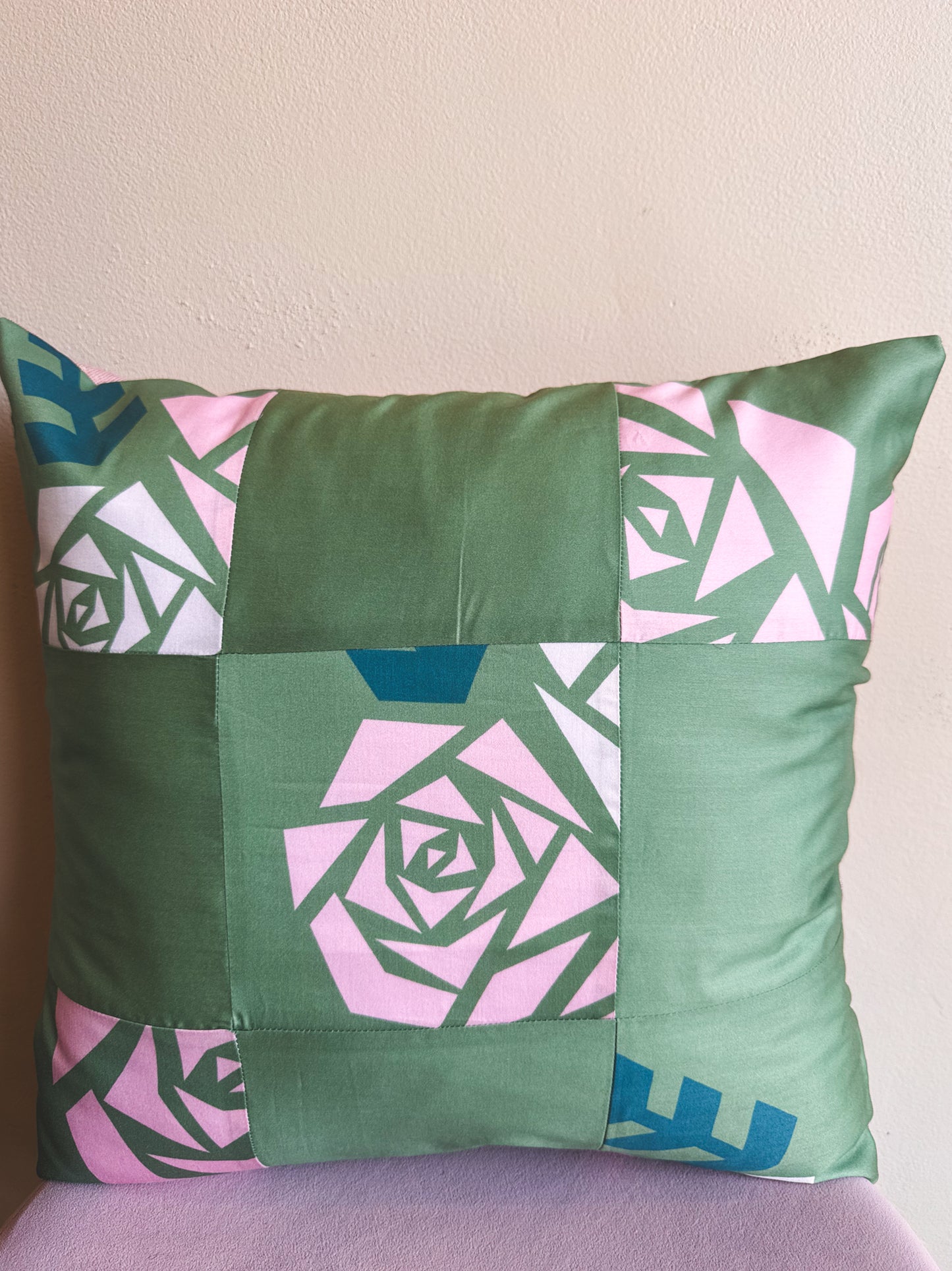 Patchwork Pillow Cover